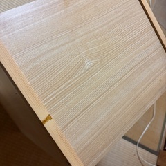 木目調カラーボックスの画像