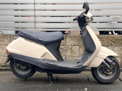 ⭐︎終了⭐︎ ホンダ リード90 不動】ホンダ リード90 HF05 エンジンフルOH済 (Latte) 友部のホンダの