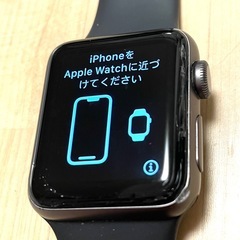 APPLE WATCH 3 38mm スペースグレイの画像