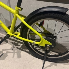 アサヒ Asahi 子供用自転車 18インチ イエローの画像