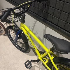 アサヒ Asahi 子供用自転車 18インチ イエローの画像