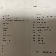 DVD Mr.Children ミスターチルドレン　TOUR2009 終末のコンフィデンスソング　DVD2枚組　Mr.Children コンサートの画像