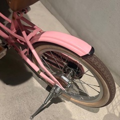 子供用自転車　16インチ　バスケット　カゴ付き　美品の画像