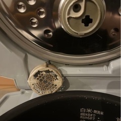 MITSUBISHI / IHジャー炊飯器１０合　シルバー　※ジャンク品の画像