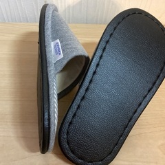 お子様用 ドラえもんスリッパ グレーの画像