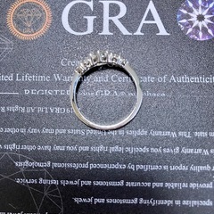 モアサナイト　リング　16号の画像