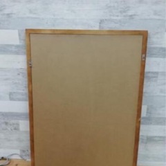 〈中古〉美容室用　天然ウォールミラーL 大きい鏡の画像