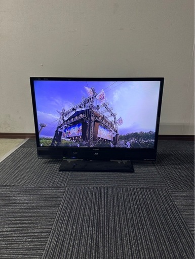 美品】録画、Blu-ray再生機能付き32インチ三菱 (りょ) 門真南のテレビ