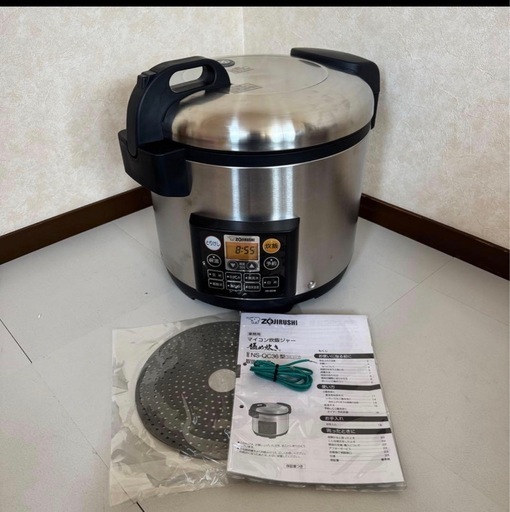 中古　ZOJIRUSHI象印　炊飯ジャー　NS-GU36型　業務用２升炊通電ok 業務用炊飯器 象印 炊飯ジャーNS-GU36 2升 【公式通販】