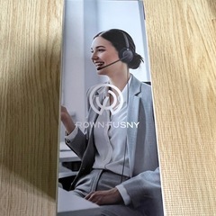 【新品未開封】マイク付き有線ヘッドフォンの画像