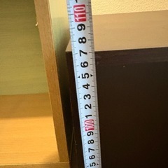 可動棚（高さ107センチ程）の画像