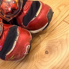 MARVELアベンジャーズ アイアンマン 光るスニーカー 17cmの画像