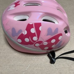 ミニーマウス子供用自転車ヘルメットの画像