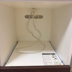 【0円・無料】キッチンカウンター／収納棚　引き取り限定の画像