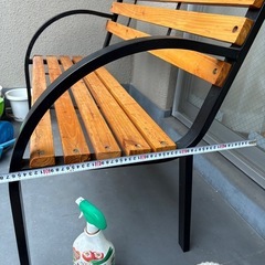 ベンチ【決まりました】の画像