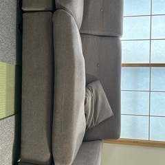 ニトリ　3人掛けソファーの画像