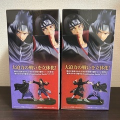 【新作】 NARUTO ナルト 疾風伝 うちはサスケ うちはイタチ フィギュアセットの画像