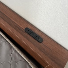 シングルベッドフレーム＆マットレスの画像