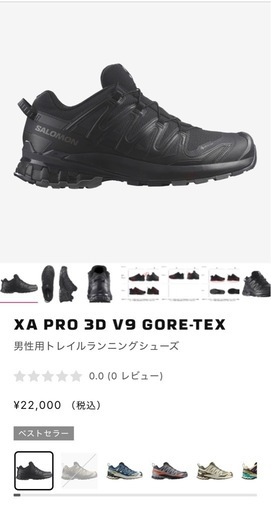 サロモン　　防水スニーカー