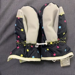 雪遊び　キッズ手袋の画像