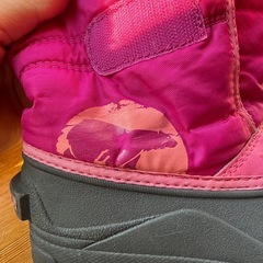 SOREL ピンク 子ども用ブーツ 16cmの画像