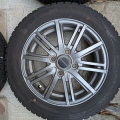 155/65R14 ダンロップ　22年　スタッドレスタイヤの画像