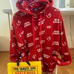 希望日時コメント必須🩷ヒスグラパーカーの画像