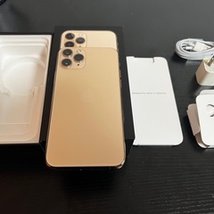 ❗️今日明日限定❗️ 【超美品】SIMフリー•iPhone11pro 箱付きの画像