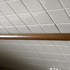 現金取引き限定‼️頑丈な木製の手すりの画像