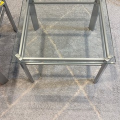 センターテーブル　グラス　おしゃれ　リビング　　の画像