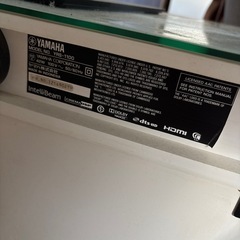 YAMAHA ホームシアターシステムの画像