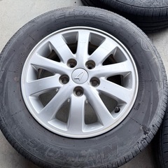 テリオスキッド外し ダイハツ純正アルミ 15インチ ホイールセットの画像