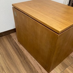 テレビ台　昭和レトロ　回転式 の画像