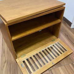 テレビ台　昭和レトロ　回転式 の画像