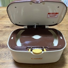 コンビ　ウォーマー　お尻拭き　箱　説明書つきの画像