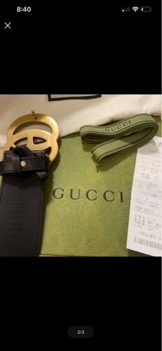 GUCCIベルトびひん美品