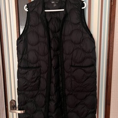 ユニクロ　ダヴージャケット　ベスト　　ウルトラライトダウン　ロングコート　の画像
