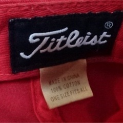 タイトリスト 【Titleist】 アメリカ星条旗 ロゴ刺繍入り キャップの画像