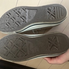 コンバース  ベージュ 23.5cmの画像