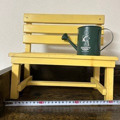 【無料】ミニチュアベンチの画像