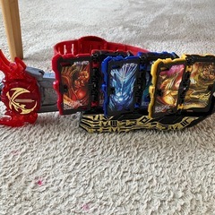 仮面ライダー、戦隊モノ　おもちゃの画像