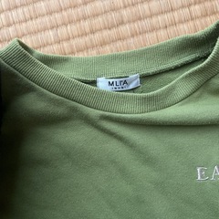 年内に処分予定　レディース　セットアップ　黄緑の画像