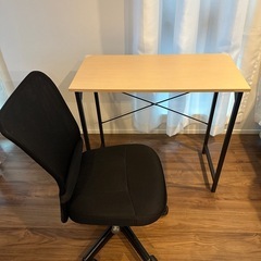 [2ヶ月利用/美品] オフィスデスク&チェアの画像