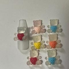 熊さんネイルパーツセット
の画像
