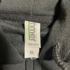 ドライ裏フリースジップパーカーの画像