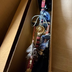 男の子用の人形　ガラスケース付きの画像