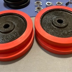 可変式ダンベル  バーベル シャフト の画像