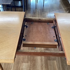 伸長式ダイニングテーブル【町田市再生家具】252797の画像