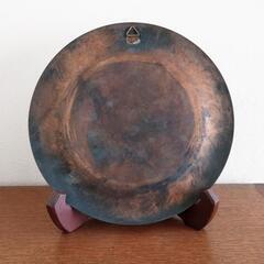 1980sヴィンテージ・エジプト製の銅の飾り皿の画像