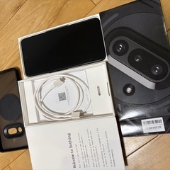 Nothing Phone (a)12GB / 256GB BLACKの画像